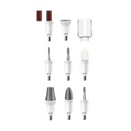 Profesionálna sada na manikúru a pedikúru elektrická sada pilníkov na nechty Akumulátorová elektrická vŕtačka na nechty 11