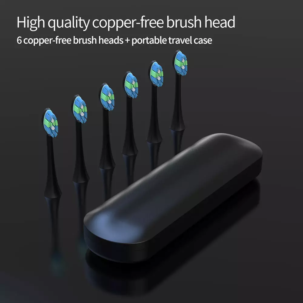 Vlastná USB nabíjateľná sonická zubná kefka s rýchlym nabíjaním Smart Timer s držiakom